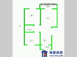 天津東麗區(qū)昆侖公寓二手房分析 程林街二室二廳南北通透戶(hù)型